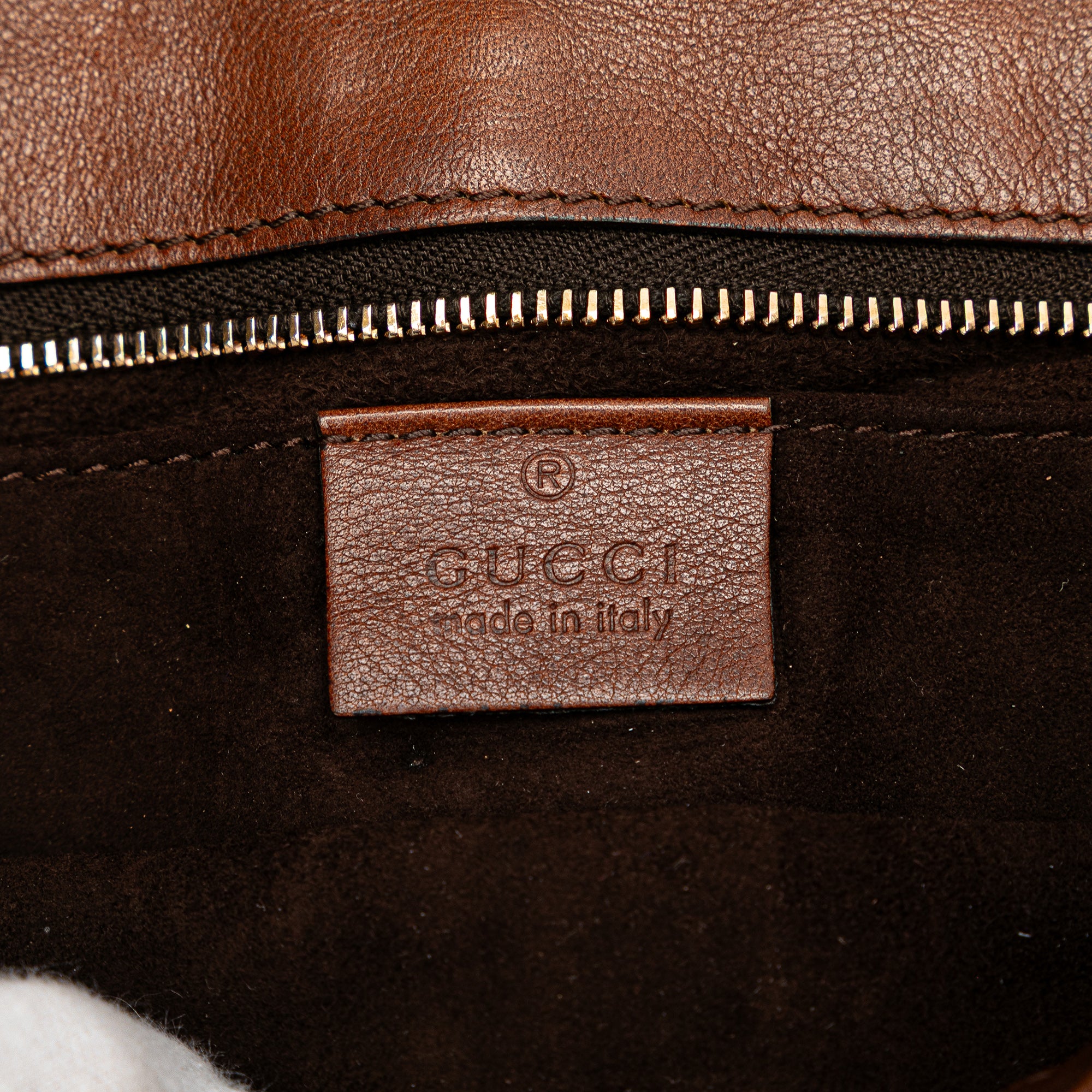 Perforated Leather Studded Malika Clutch
