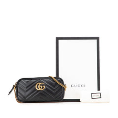 Mini GG Marmont Matelasse Leather Camera Crossbody