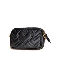 Mini GG Marmont Matelasse Leather Camera Crossbody
