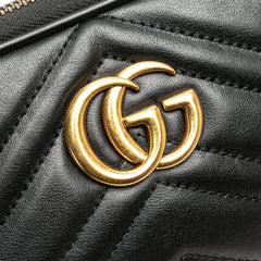 Mini GG Marmont Matelasse Leather Camera Crossbody