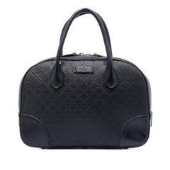 Diamante Bright Leather Satchel