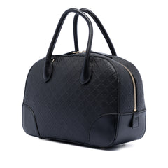 Diamante Bright Leather Satchel