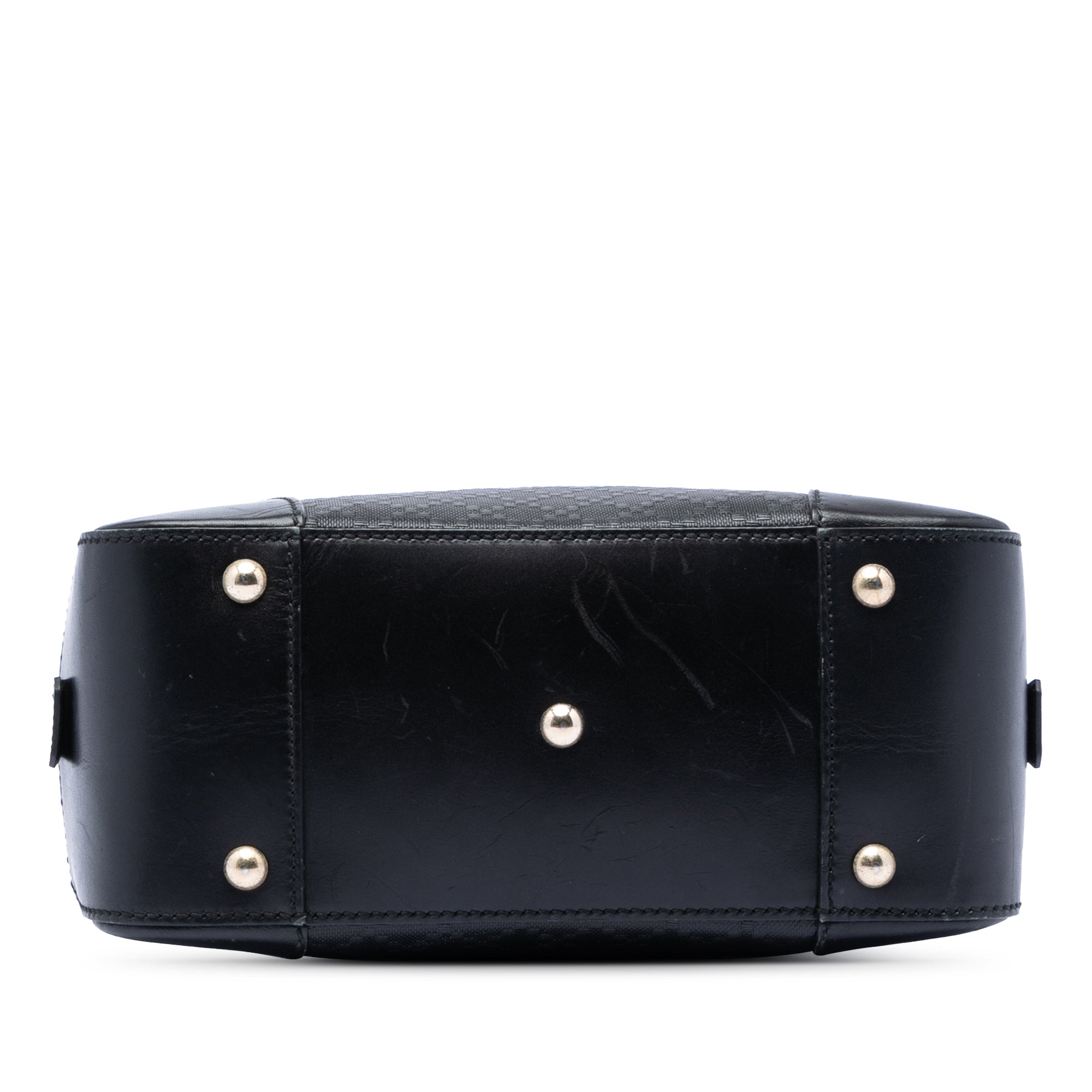 Diamante Bright Leather Satchel