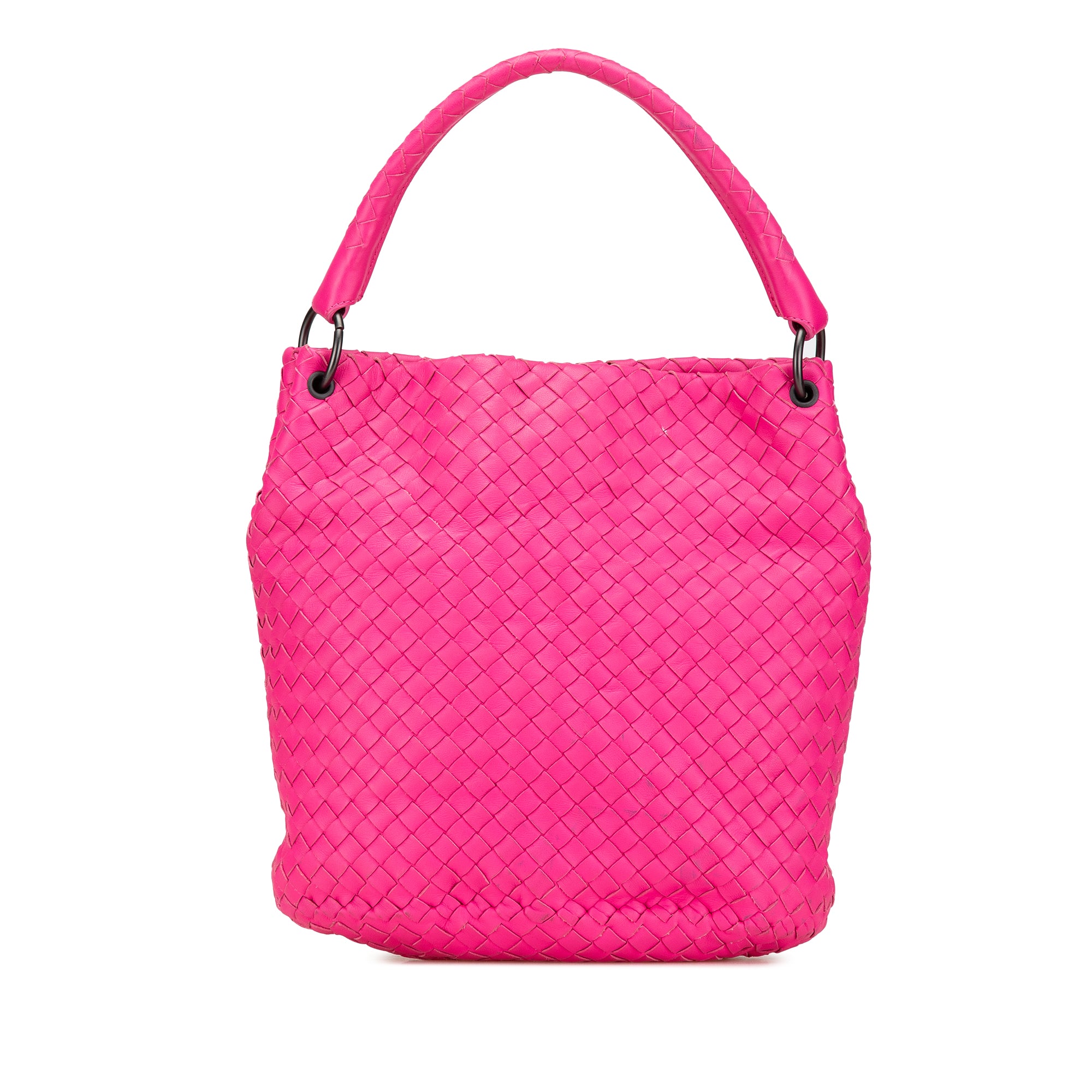 Nappa Intrecciato Bucket Bag
