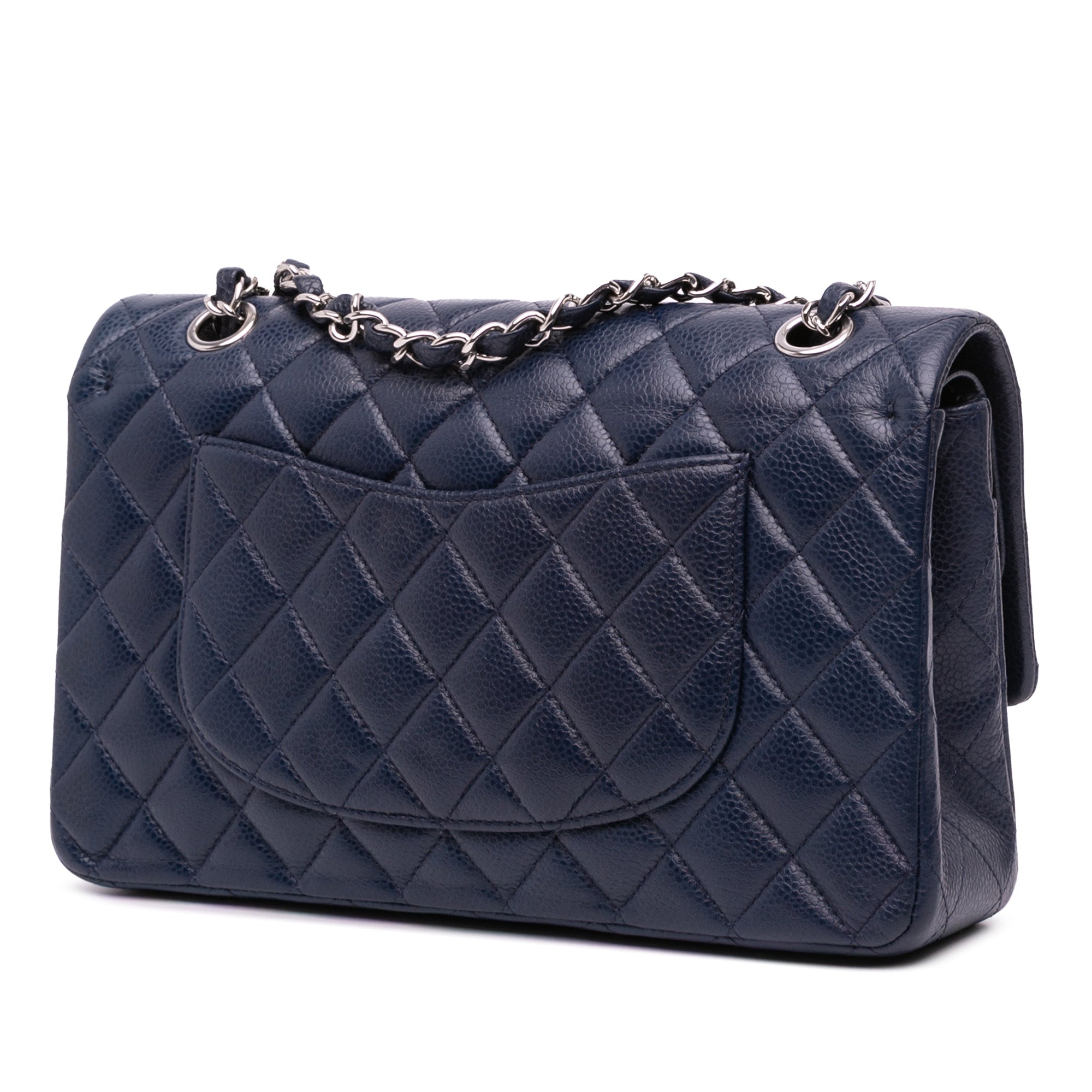 Medium Classic Caviar Double Flap