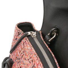 Micro Tweed Belt Satchel