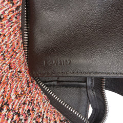 Micro Tweed Belt Satchel