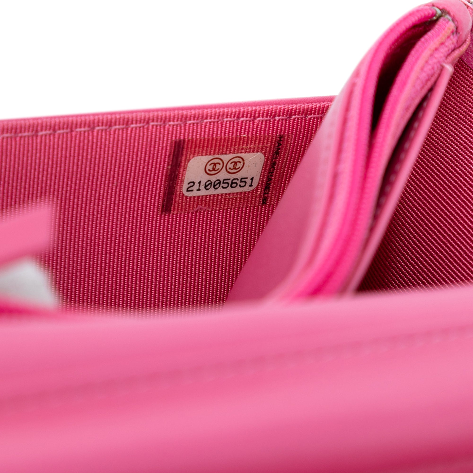 Ombre Lambskin Degrade Wallet On Chain