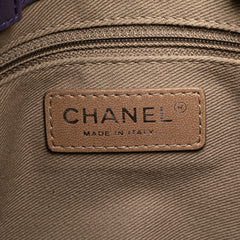 Small CC Quilted Calfskin Pocket Tote