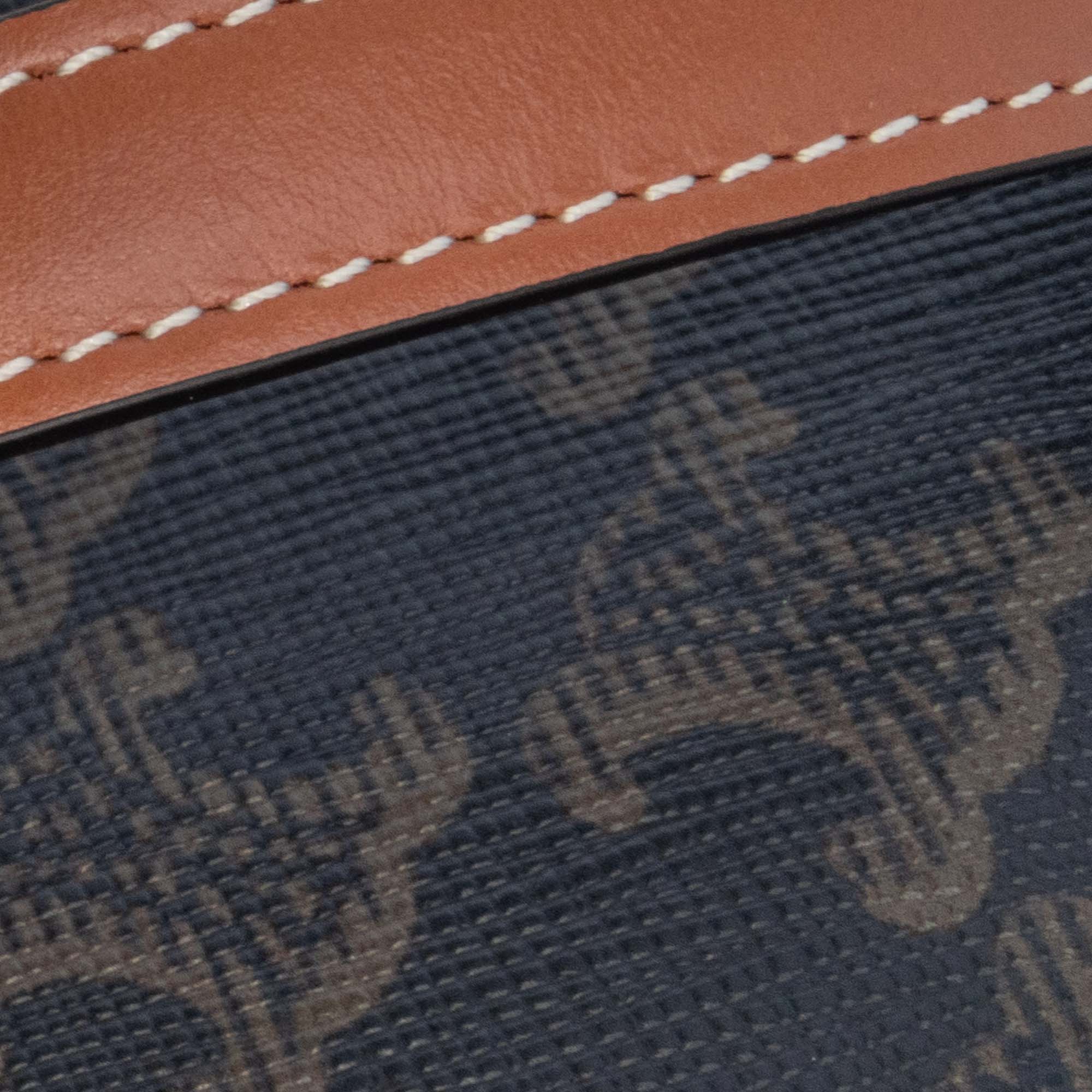 Triomphe Coated Canvas Claude Shoulder Bag