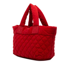 Small Quilted Nylon Coco Cocoon Tote