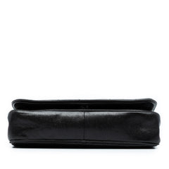 CC Quilted Lambskin Full Flap Wallet on Chain