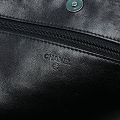 CC Quilted Lambskin Full Flap Wallet on Chain