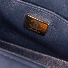 Mini Lambskin CC Crystal Full flap