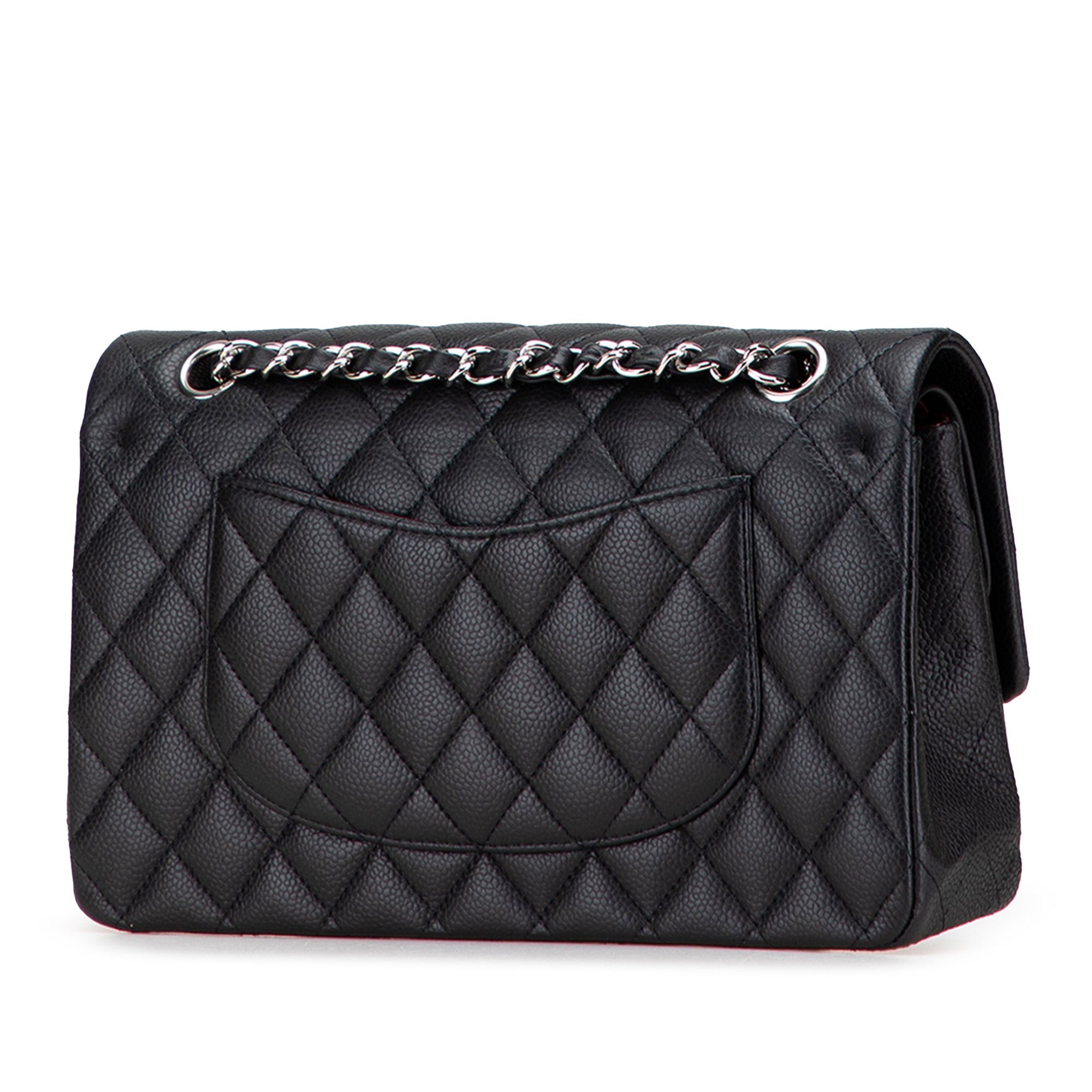 Medium Classic Caviar Double Flap
