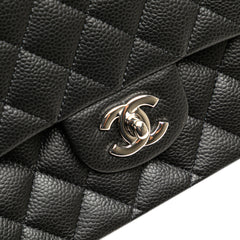 Medium Classic Caviar Double Flap