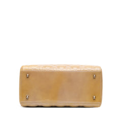 Medium Patent Cannage Lady Dior