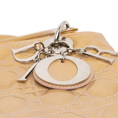 Medium Patent Cannage Lady Dior