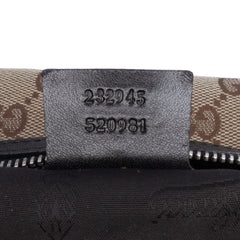 Large GG Canvas Twins Hobo