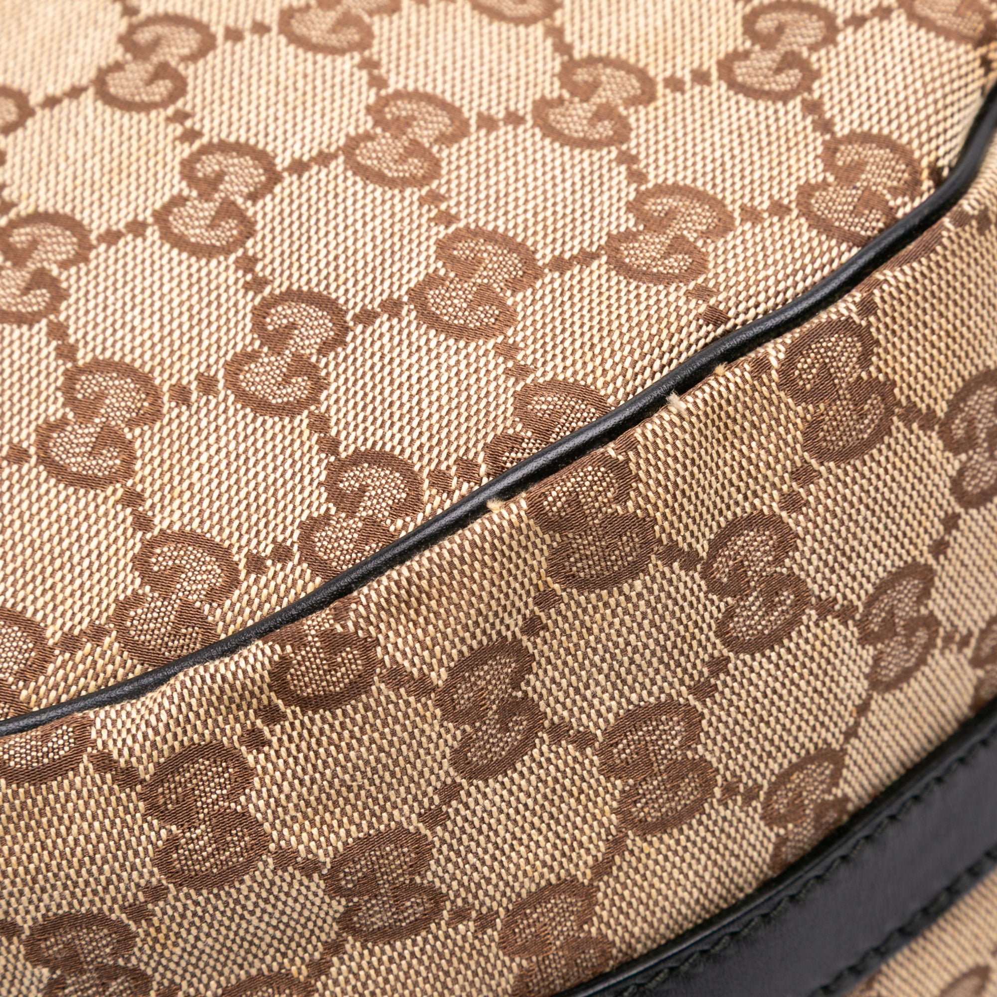 Large GG Canvas Twins Hobo