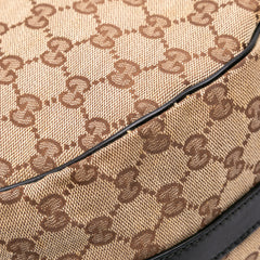 Large GG Canvas Twins Hobo