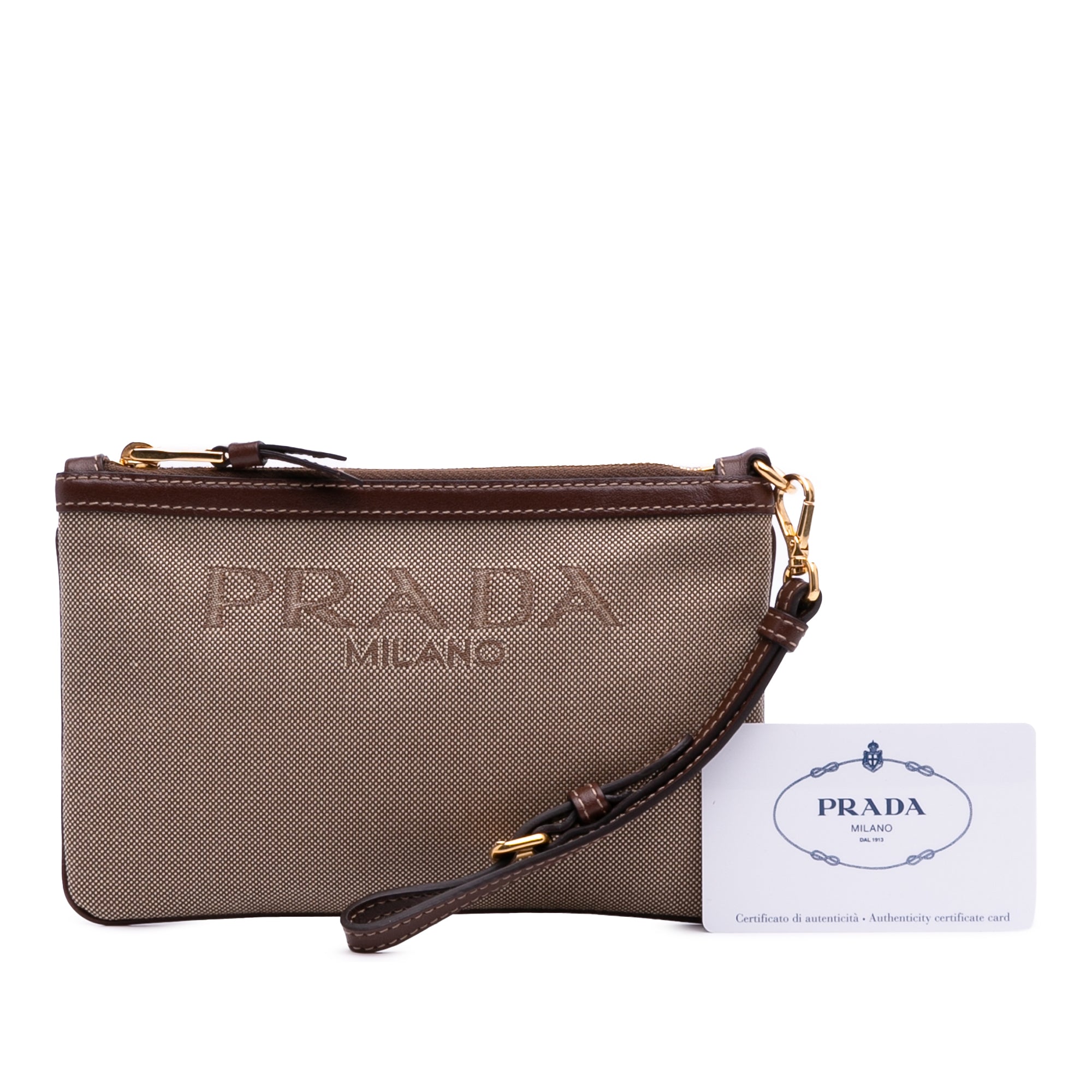 Canvas Canapa Logo Pouch
