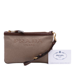 Canvas Canapa Logo Pouch