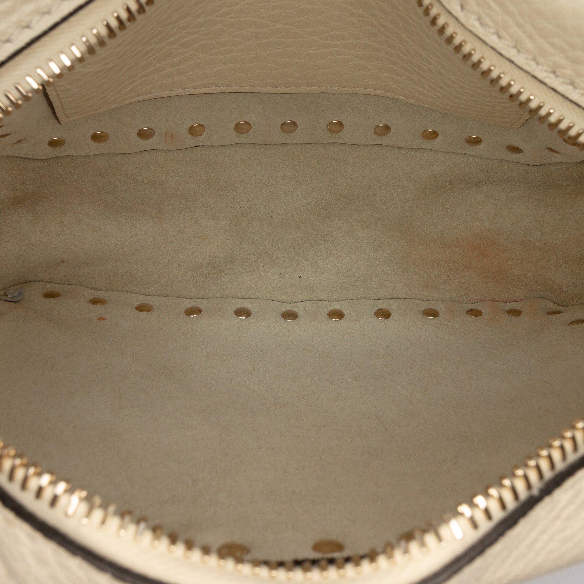Grainy Calfskin Rockstud Camera Bag