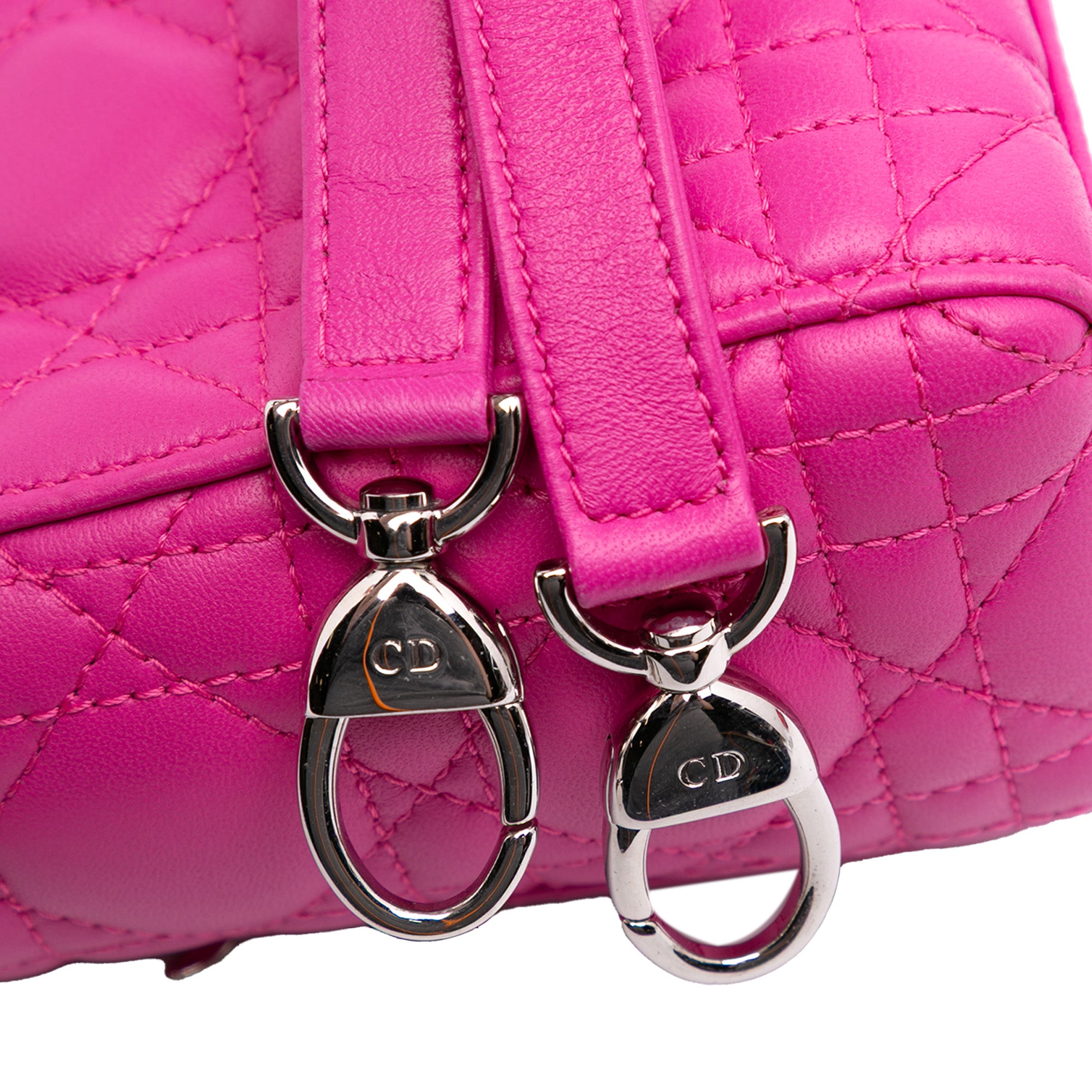 Mini Lambskin Cannage Lady Dior