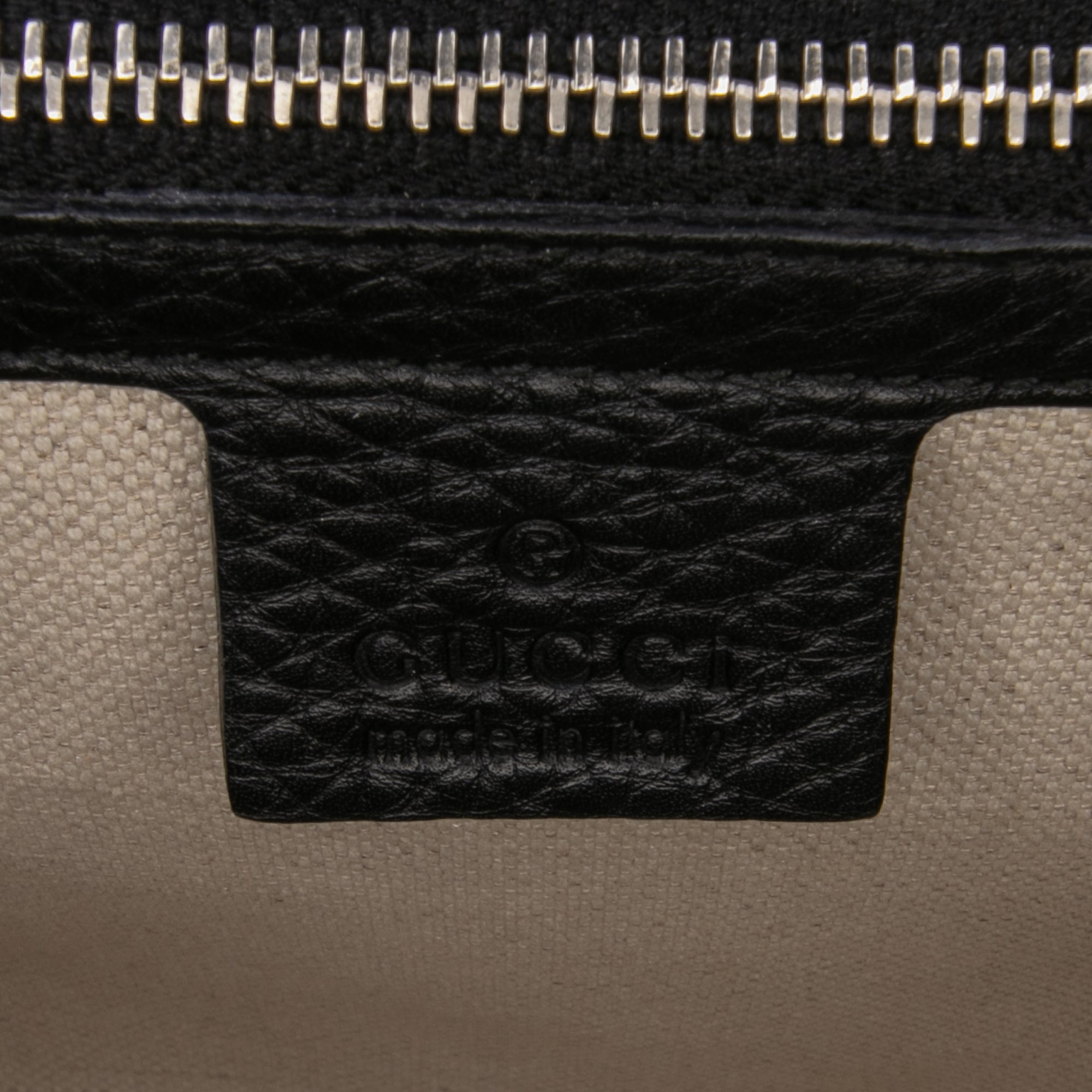 Large GG Neoprene New Bamboo Top Handle Bag