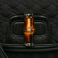 Large GG Neoprene New Bamboo Top Handle Bag