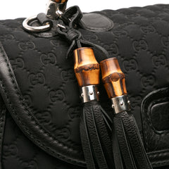 Large GG Neoprene New Bamboo Top Handle Bag