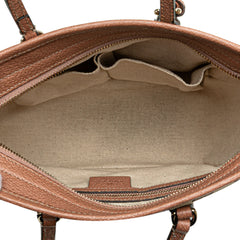 Small GG Canvas Bree Satchel