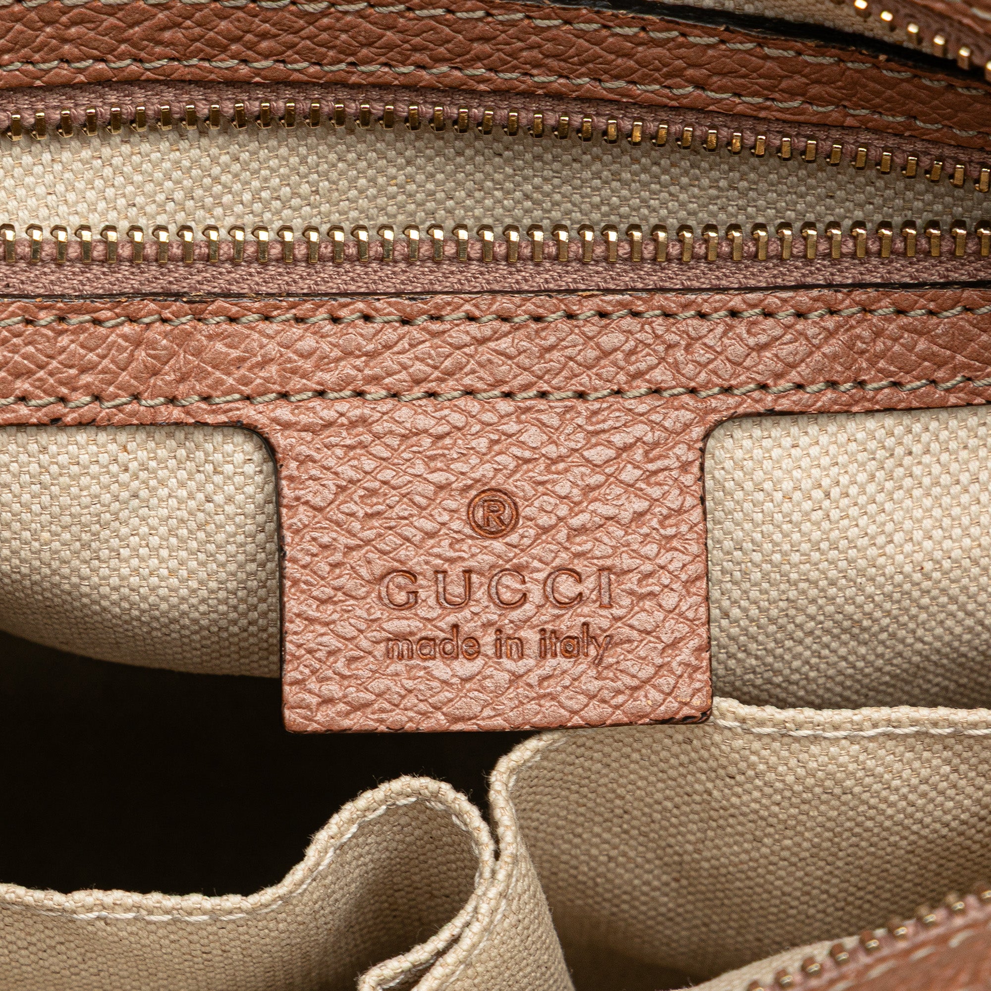 Small GG Canvas Bree Satchel