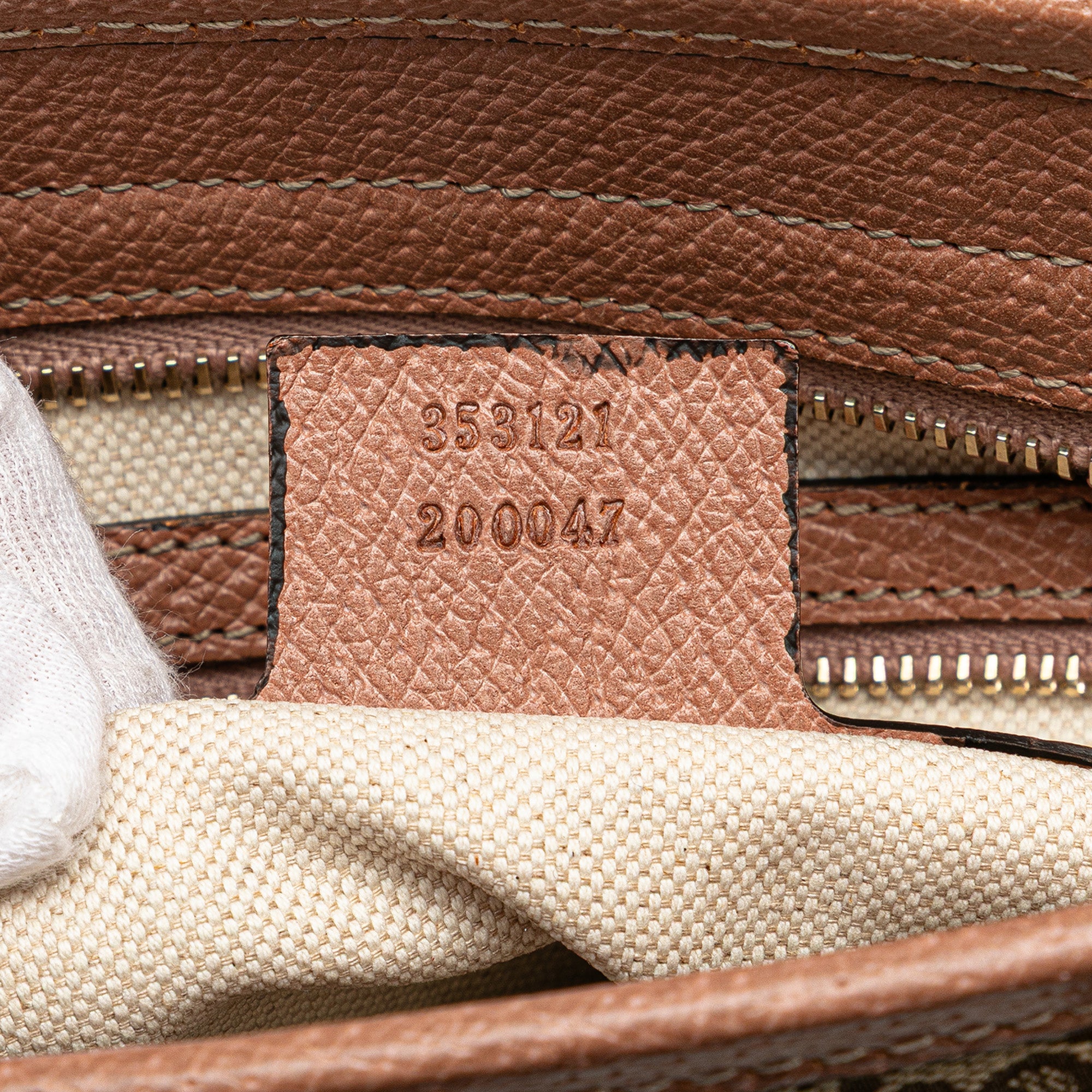 Small GG Canvas Bree Satchel