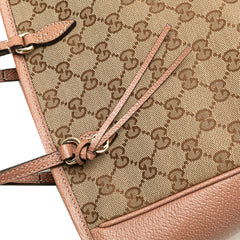 Small GG Canvas Bree Satchel