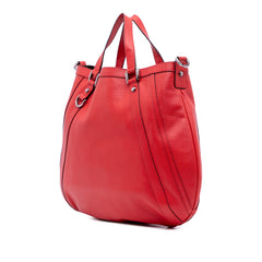 Leather Abbey D Ring Convertible Tote