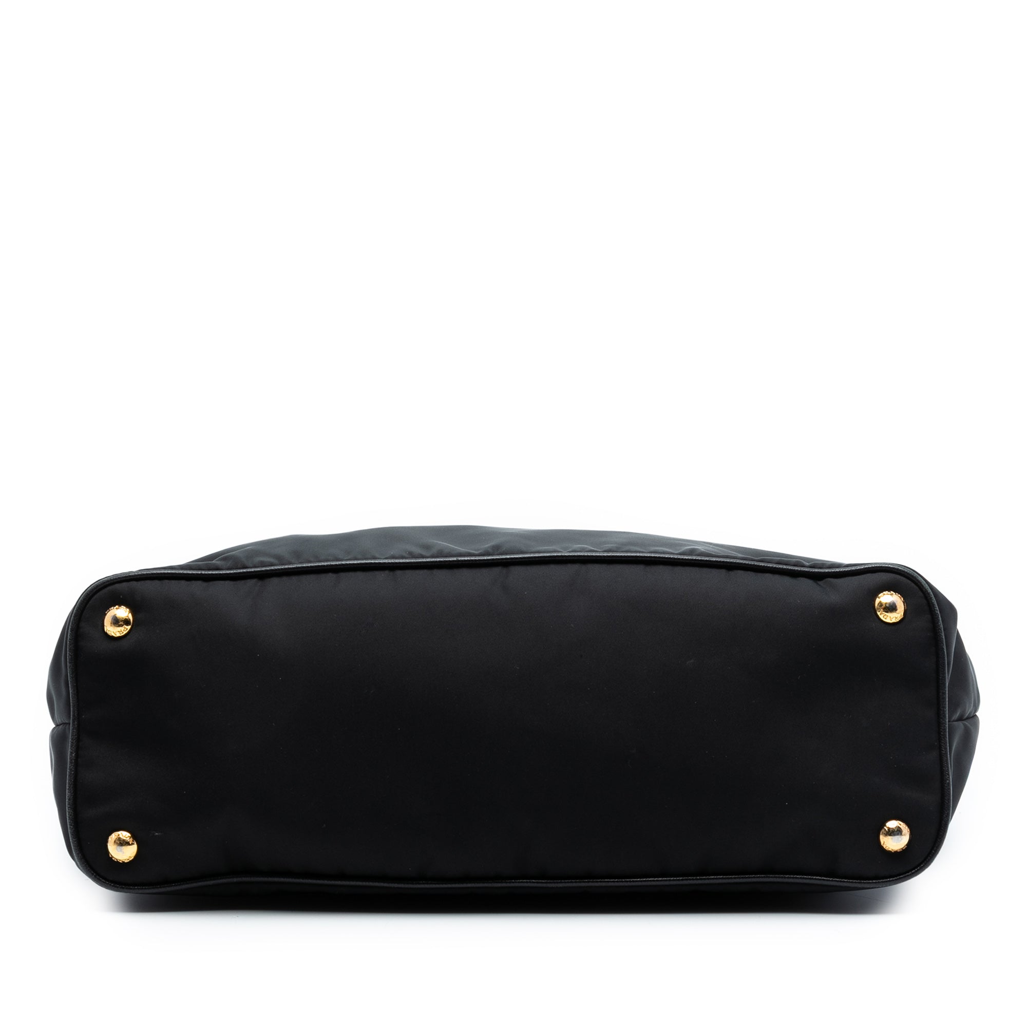 Saffiano Trimmed Tessuto Tote