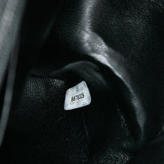 CC Denim Kelly Top Handle Bag