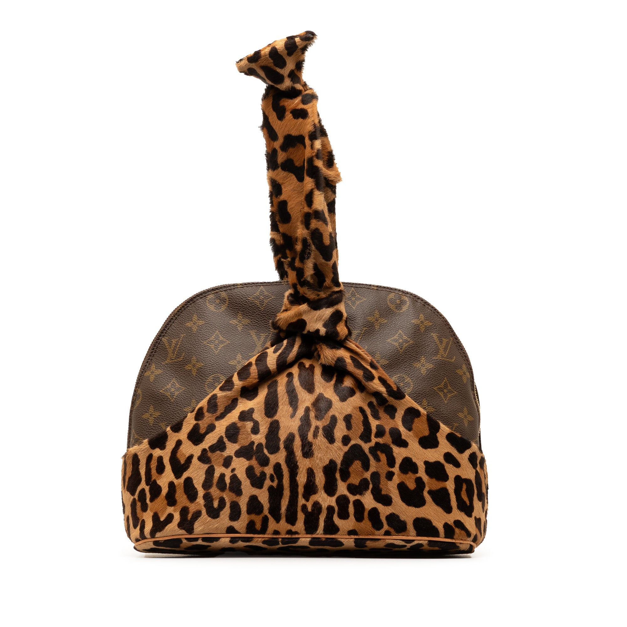 Azzedine Alaia Monogram Leopard Alma_2