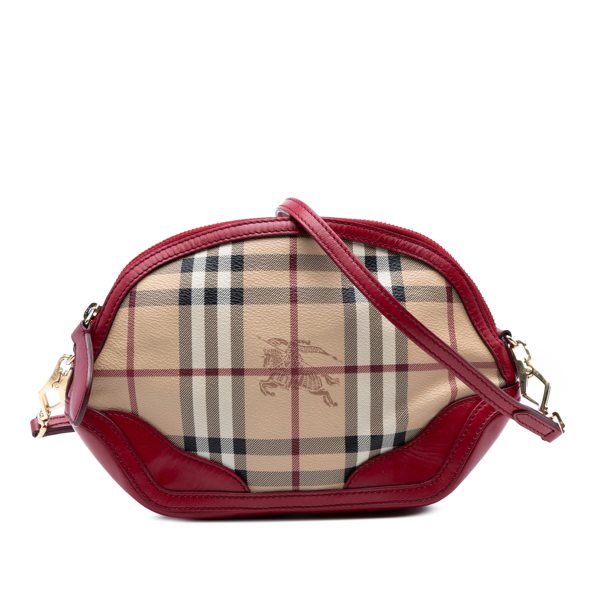 Mini Haymarket Check Coated Canvas Orchard Crossbody