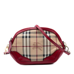 Mini Haymarket Check Coated Canvas Orchard Crossbody