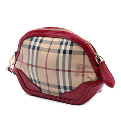 Mini Haymarket Check Coated Canvas Orchard Crossbody