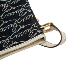 85th Anniversary Denim Abbey D Ring Crossbody