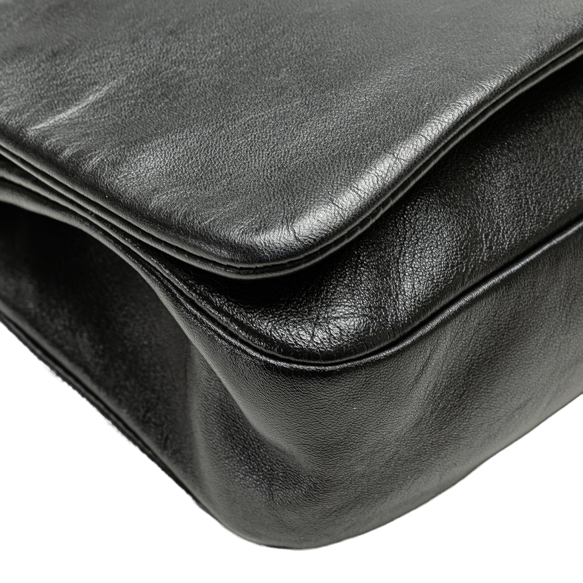 CC Studded Lambskin East West Flap