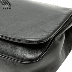 CC Studded Lambskin East West Flap