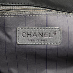 CC Studded Lambskin East West Flap