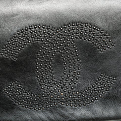 CC Studded Lambskin East West Flap