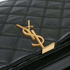 Large Quilted Lambskin Becky Chain Shoulder Bag