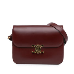 Large Shiny Calfskin Triomphe Crossbody